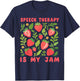 Speech Therapy SLP Speech Pathologist Pathology Therapist T-Shirt - T-Shirt | Navy
