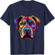 Presa Canario Coloful Dogo Canario T-Shirt - T-Shirt | Navy