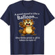 Beaver A Good Mood is Like A Balloon One Little Prick is T-Shirt - T-Shirt | Navy