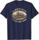 I'll never be too old to play with trains T-Shirt - T-Shirt | Navy