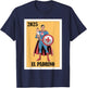 Funny Mexican Baptism Padrino Proposal 2025 - El Padrino T-Shirt - T-Shirt | Navy