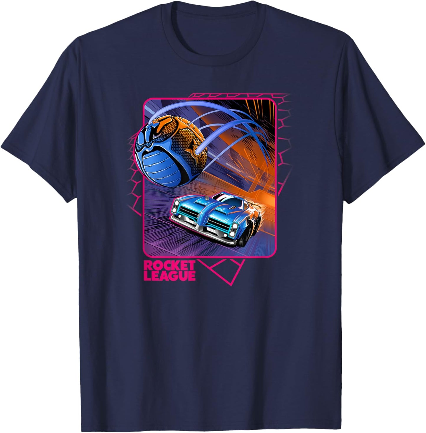 Rocket League Dominus , black T-Shirt - T-Shirt | Navy