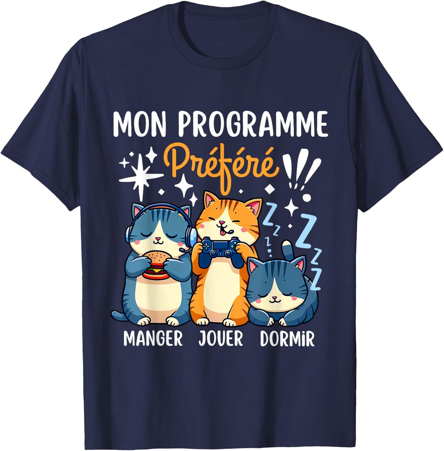 Gift For Teen Gamer Boy Geek Humour Christmas , Black, S T-Shirt - T-Shirt | Navy