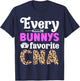 Every Bunny's Favorite CNA T-Shirt - T-Shirt | Navy