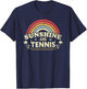 Sunshine, Tennis Shirt or Women. Retro, Country T-Shirt - T-Shirt | Navy