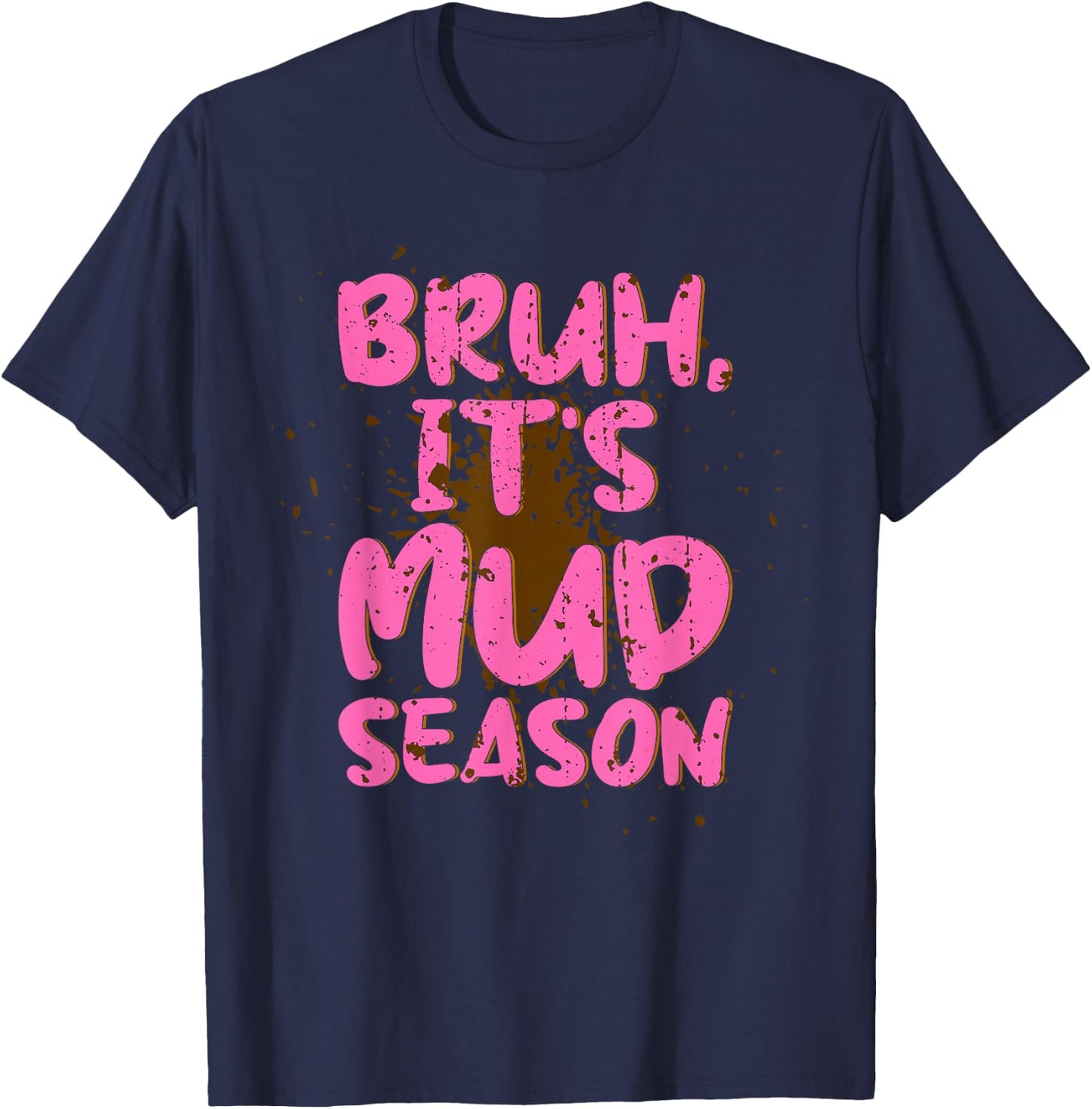 Kids Mud run T-Shirt - T-Shirt | Navy