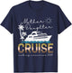 Cruise Ship Daughter Mother Vacation Trip Leopard 2024 Funny T-Shirt - T-Shirt | Navy