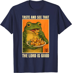 Funny Crab Rangoon Goon Lover T-Shirt - T-Shirt | Navy