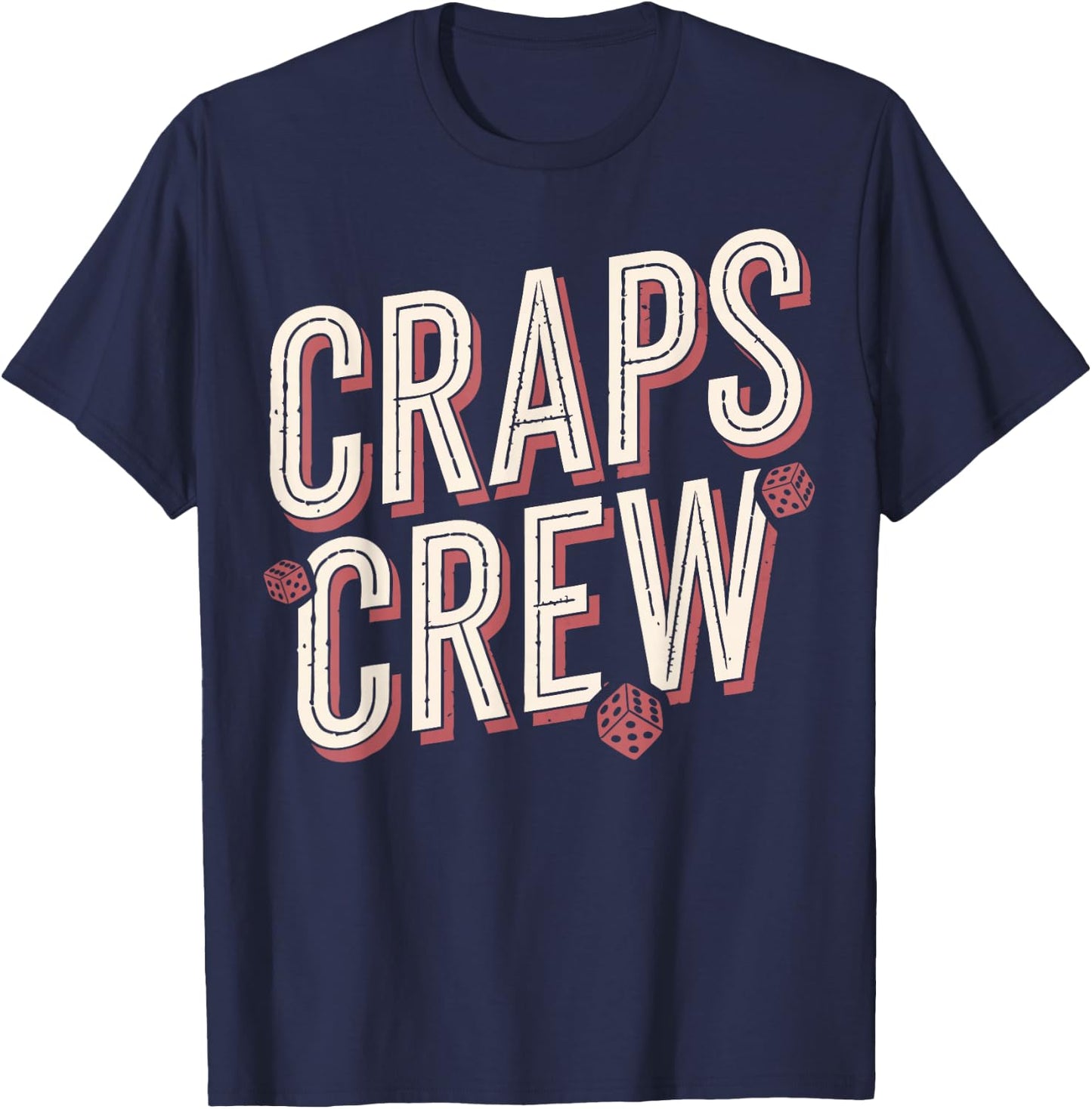 Craps Player Team Craps T-Shirt - T-Shirt | Navy