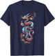 Year of the Snake 2025 Chinese New Year T-Shirt - T-Shirt | Navy