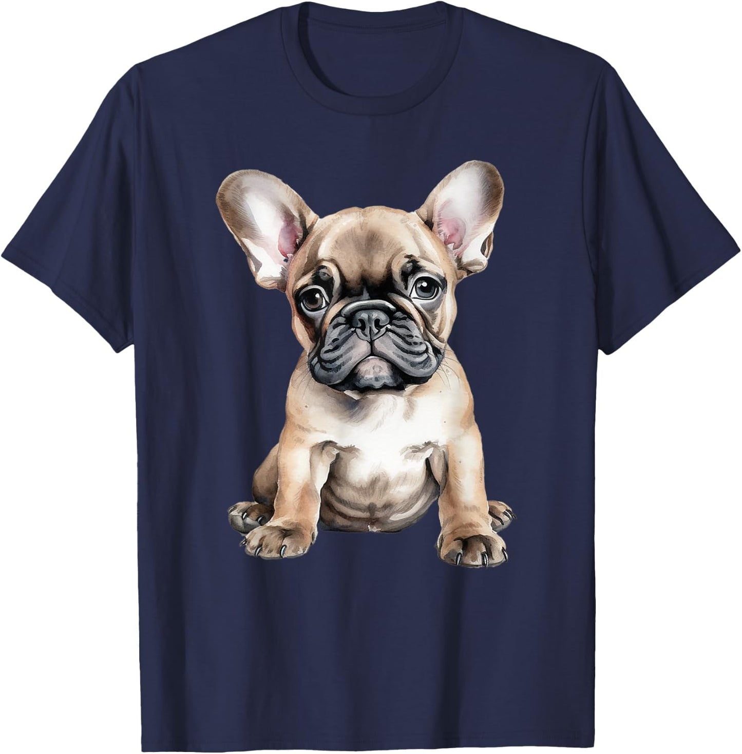 French Bulldog Puppy T-Shirt - T-Shirt | Navy