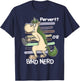 Bird Watching Quote | Pervert Or Bird Nerd Funny Gift T-Shirt - T-Shirt | Navy