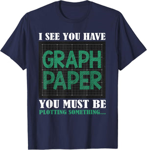 Funny Math Art Women Mathematics Teacher Student T-Shirt - T-Shirt | Navy