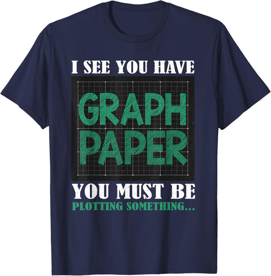 Funny Math Art Women Mathematics Teacher Student T-Shirt - T-Shirt | Navy