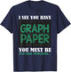 Funny Math Art Women Mathematics Teacher Student T-Shirt - T-Shirt | Navy