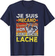 Mechanic Humour Mechanical Cylinder Head Gasket – Man Mécano , Black, S T-Shirt - T-Shirt | Navy