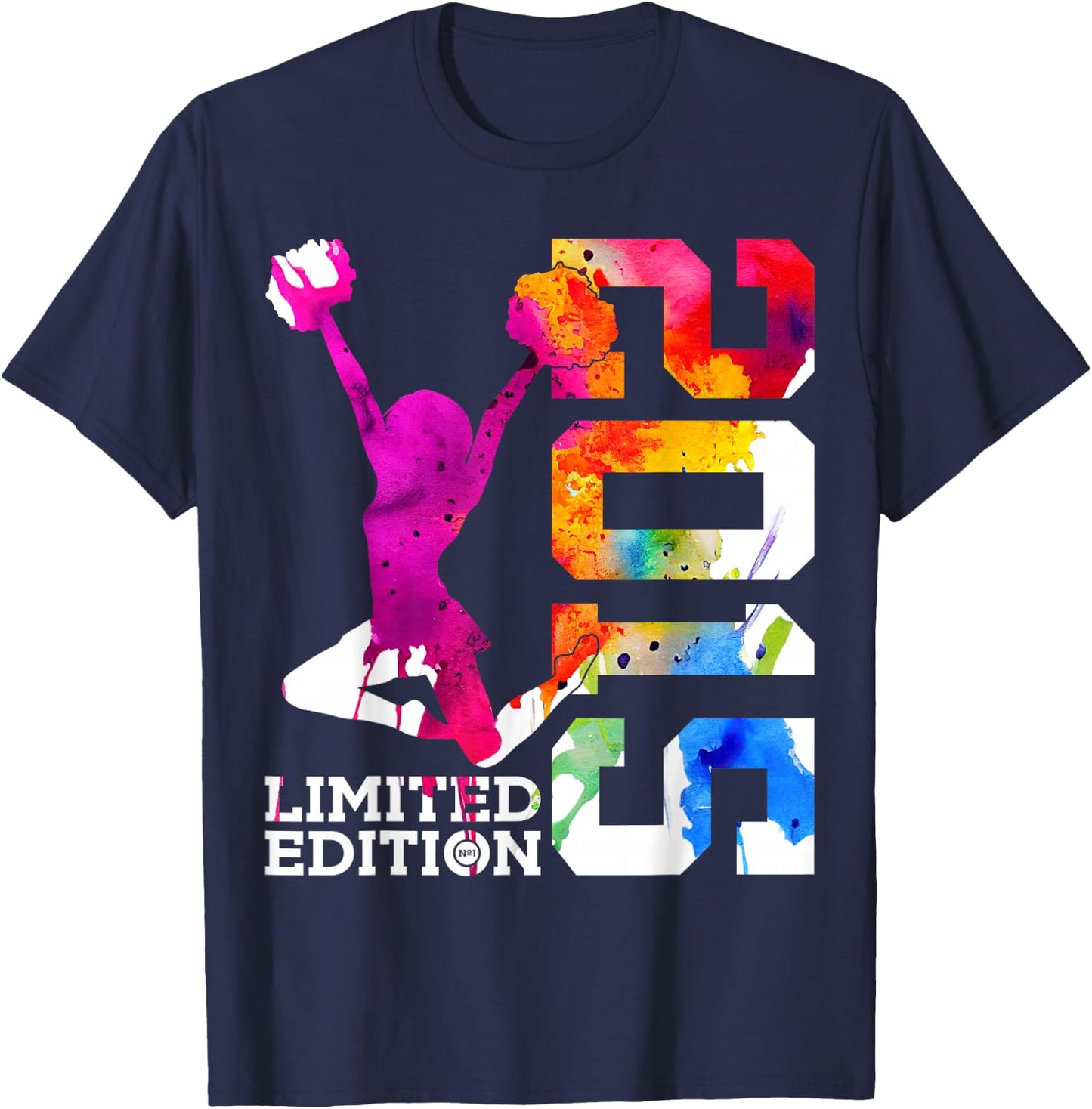 Cheerleading 11. Geburtstag Cheerleader Limited Edition 2015 T-Shirt - T-Shirt | Navy