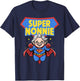 Mother’s Day Best Grandma Ever Nana Mimi Gigi Super A Nonnie T-Shirt - T-Shirt | Navy