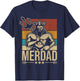 Merdaddy Mermaid Dad Costume Merman Fathers Day Party Outfit T-Shirt - T-Shirt | Navy
