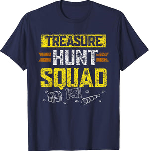 Treasure Hunter Troop Treasure Hunt Scavenger Hunt T-Shirt - T-Shirt | Navy