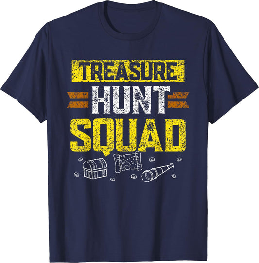 Treasure Hunter Troop Treasure Hunt Scavenger Hunt T-Shirt - T-Shirt | Navy