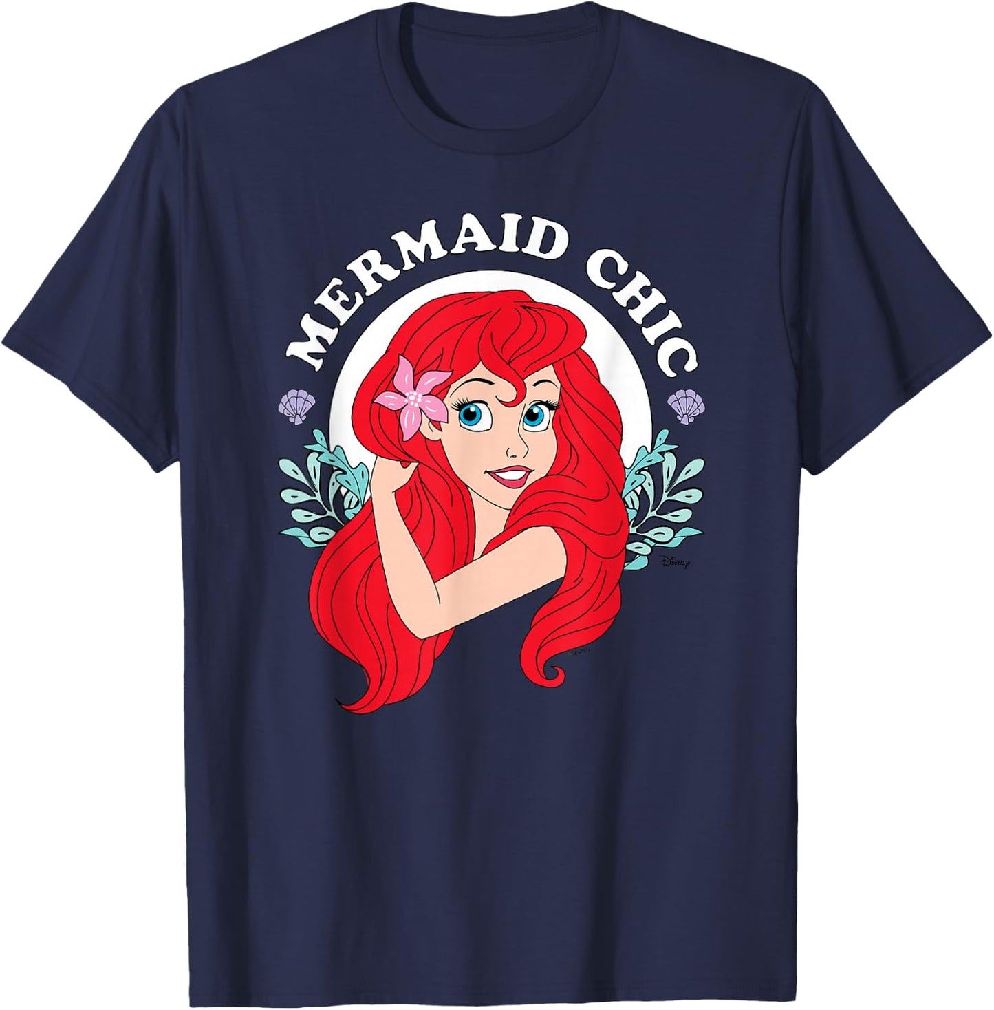 Disney Princess - Mermaid Chic Ariel T-Shirt - T-Shirt | Navy