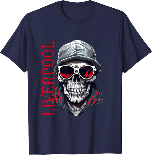 Liverpool Ultra Bad Boys Liverpool Ultras Gift T-Shirt - T-Shirt | Navy