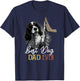 Best English Springer Spaniel Dad Ever Men Dog Fathers Day T-Shirt - T-Shirt | Navy
