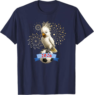 Kakadu für Bayern aus München und auch alle Anderen T-Shirt - T-Shirt | Navy