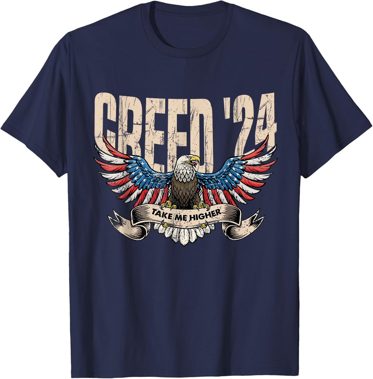 Creed '24 Take Me Higher Women T-Shirt - T-Shirt | Navy