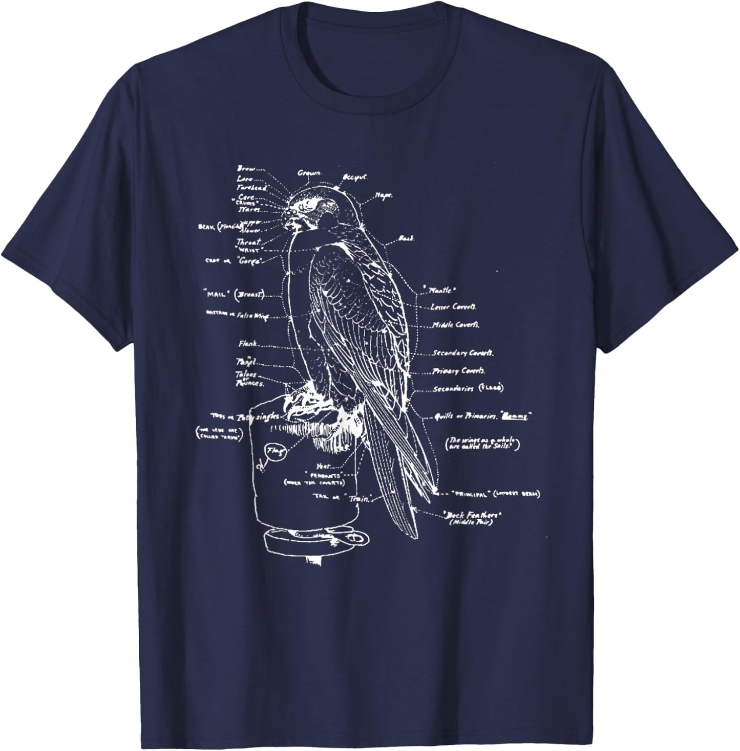 Falconry Shirt T-Shirt - T-Shirt | Navy