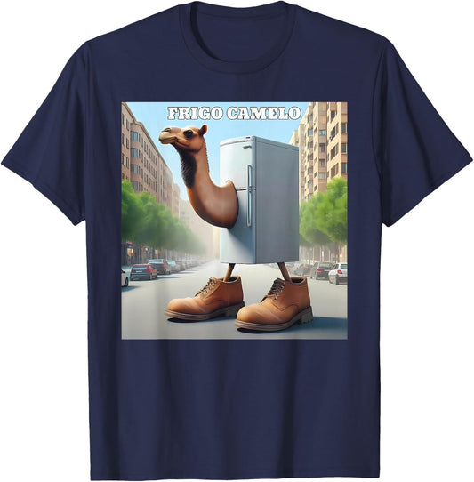Frigo Camelo Camel Meme T-Shirt - T-Shirt | Navy