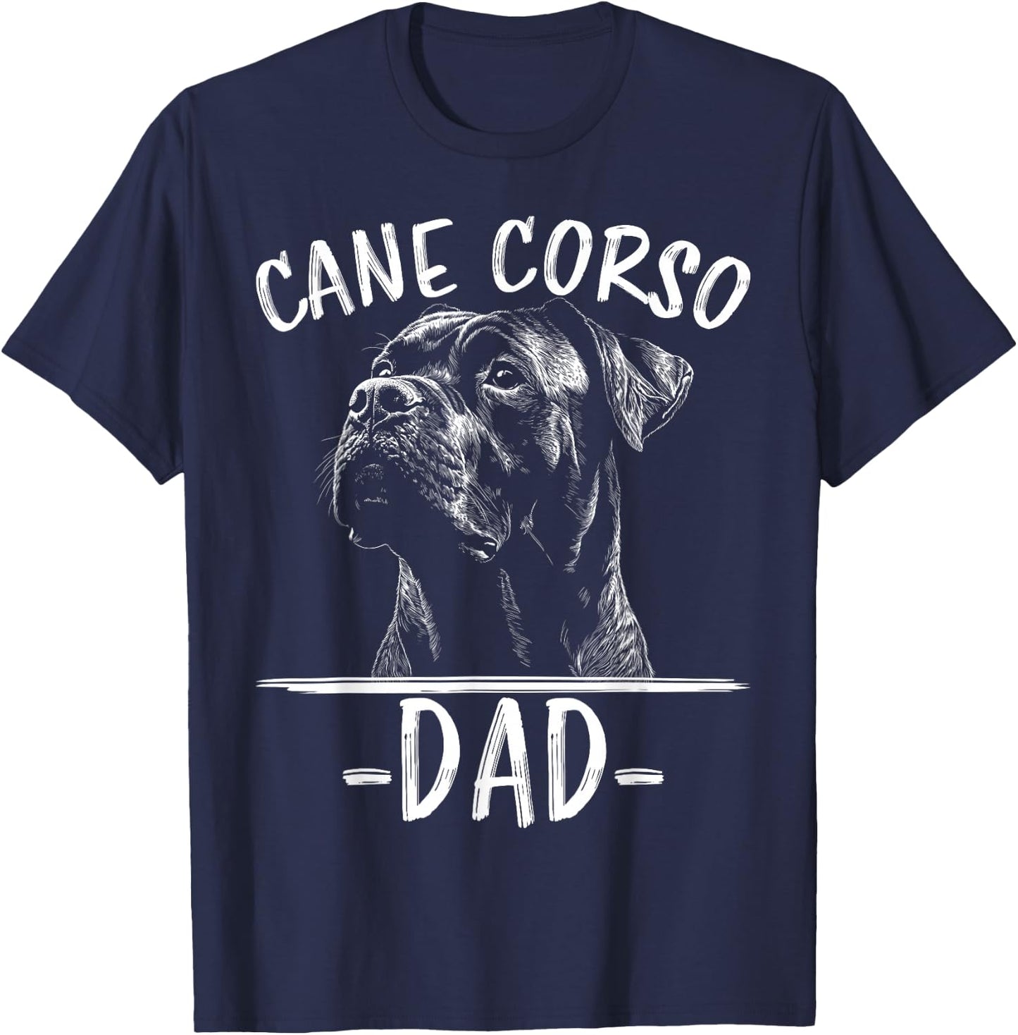 Cane Corso Papa Hund Cane Corso T-Shirt - T-Shirt | Navy