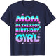 Mom of The Kpop Birthday Girl Korean Music Party Theme T-Shirt - T-Shirt | Navy