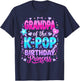 Grandpa of The K-Pop Birthday Princess Korean Music T-Shirt - T-Shirt | Navy
