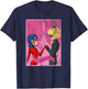 Miraculous Ladybug Vintage Collection Paris Love T-Shirt - T-Shirt | Navy