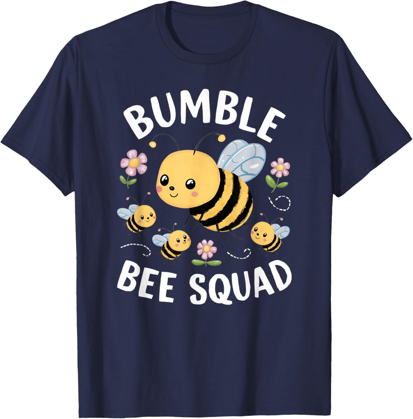 Bumble Bee Squad Bumblebee Teacher Team Group T-Shirt - T-Shirt | Navy