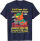 Call Me The Third Little Pig T-Shirt - T-Shirt | Navy