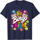 Its Bingo Night Game Night T-Shirt - T-Shirt | Navy