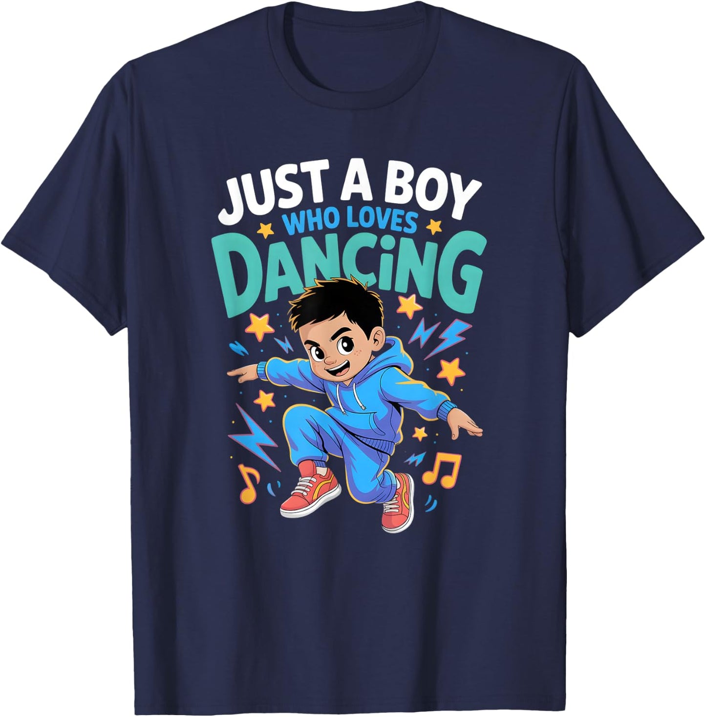 Boys Dance T-Shirt - T-Shirt | Navy