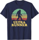 Bigfoot Ultra Runner Vintage Trail Marathon T-Shirt - T-Shirt | Navy