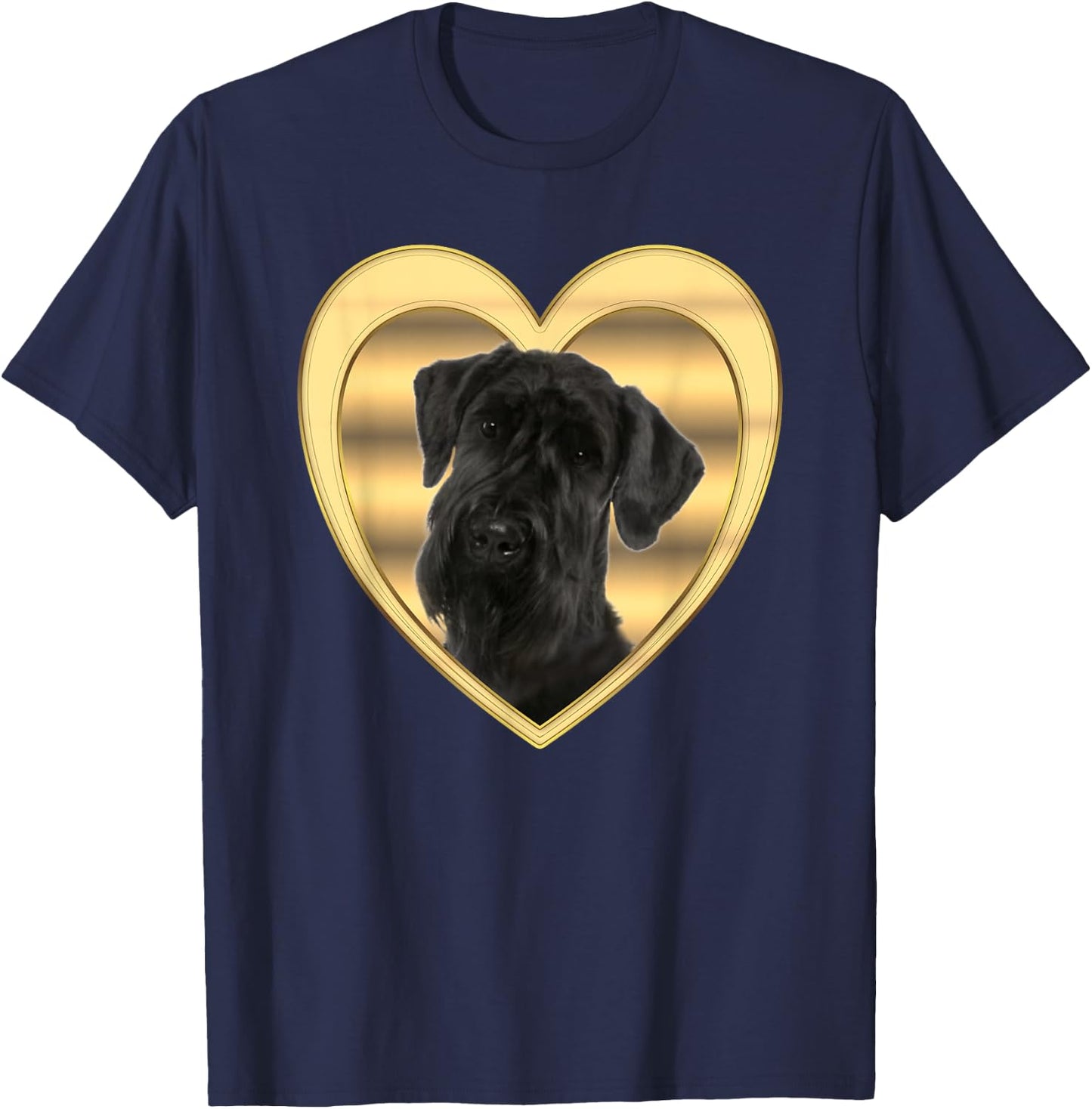 Riesenschnauzer – Hundeliebhaber – Riesenschnauzer T-Shirt - T-Shirt | Navy