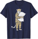 Funny Sleepy Cheetah Pajama Women Men Kids Boys And Girls T-Shirt - T-Shirt | Navy