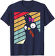 Funny Chicken Women Retro Chicken Farmer Girls T-Shirt - T-Shirt | Navy