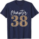 Chapter 38 Leopard For 38h Birthday Men and Women T-Shirt - T-Shirt | Navy