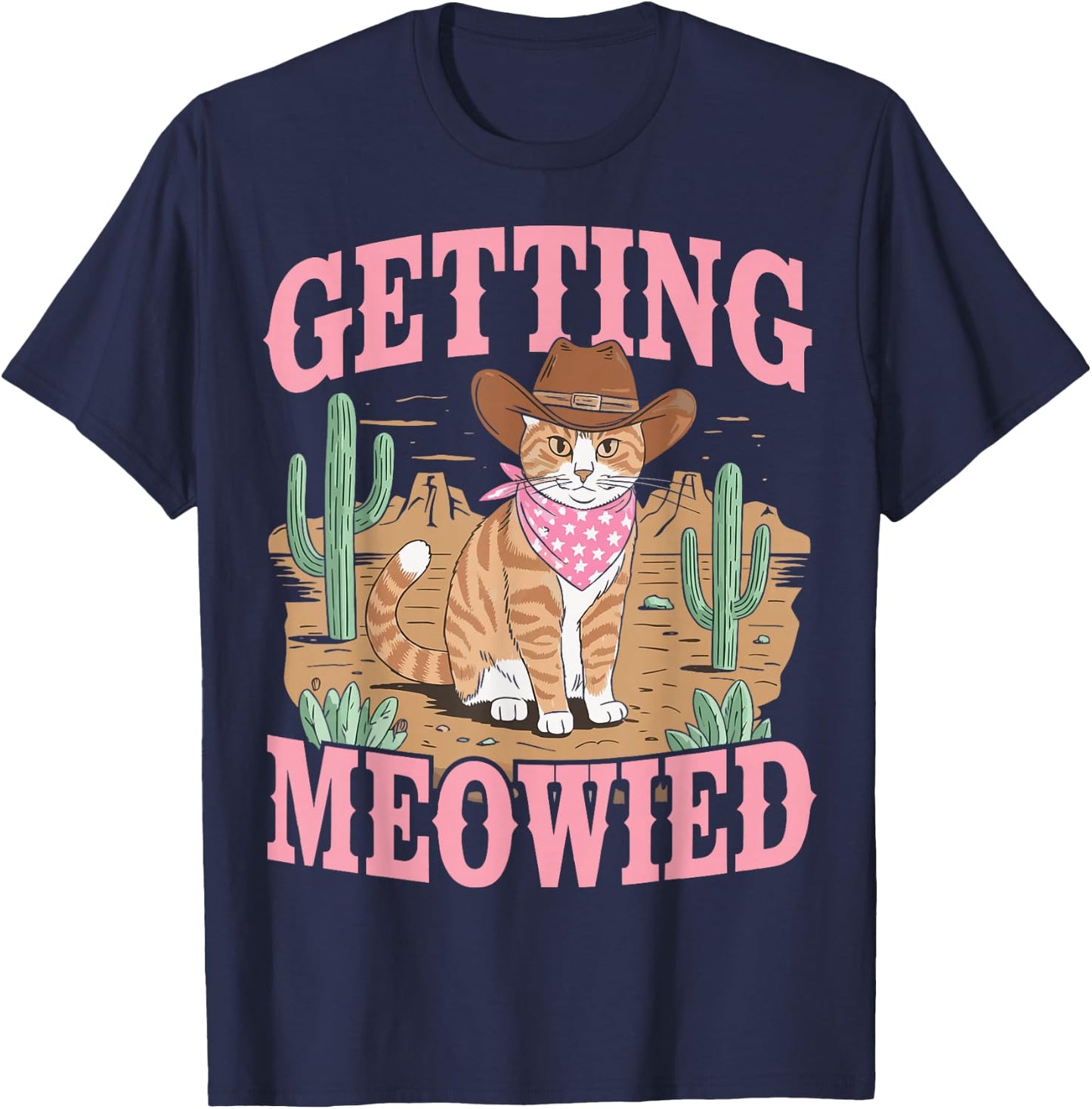 I'm Getting Meowied T-Shirt - T-Shirt | Navy
