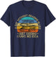 A Day Without Reading Is Like Book Lover Book Nerd Librarian T-Shirt - T-Shirt | Navy