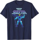 Masters of The Universe - Skeletor 40 T-Shirt - T-Shirt | Navy