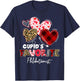 Cupid's Favorite Phlebotomist Valentine Phlebotomy Tech T-Shirt - T-Shirt | Navy