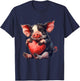 Kune Kune Pig Baby Kune Kune Girl Kune Kune Pig T-Shirt - T-Shirt | Navy